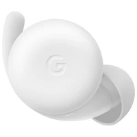 Écouteurs boutons 100 % sans fil à isolation sonore Pixel Buds A-Series de Google - Clairement blanc