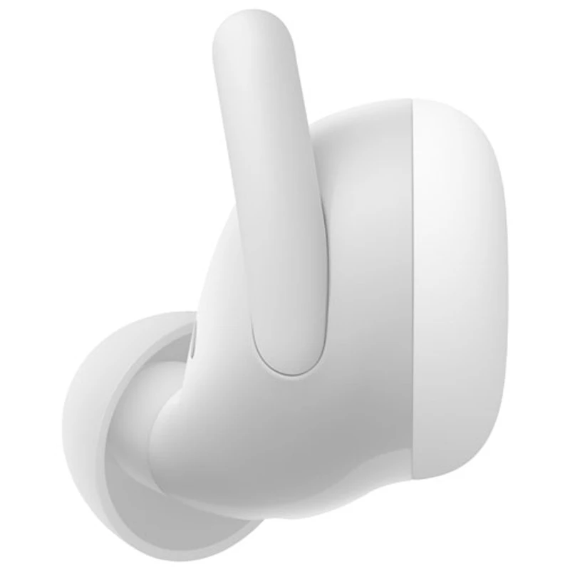 Écouteurs boutons 100 % sans fil à isolation sonore Pixel Buds A-Series de Google - Clairement blanc