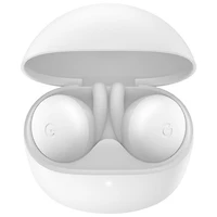 Écouteurs boutons 100 % sans fil à isolation sonore Pixel Buds A-Series de Google - Clairement blanc