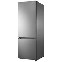 Insignia 24" 11.5 Cu. Ft. Bottom Freezer Refrigerator (NS-RBM11SS2-C) - Stainless steel