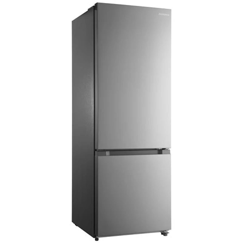 Insignia 24" 11.5 Cu. Ft. Bottom Freezer Refrigerator (NS-RBM11SS2-C) - Stainless steel