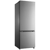 Insignia 24" 11.5 Cu. Ft. Bottom Freezer Refrigerator (NS-RBM11SS2-C) - Stainless steel