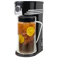 Nostalgia Café Iced Coffee & Tea Maker - 2.8L - Black