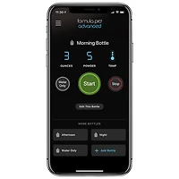 Distributeur de préparation lactée Wi-Fi pour nourrisson Formula Pro Advanced de Baby Brezza - Noir