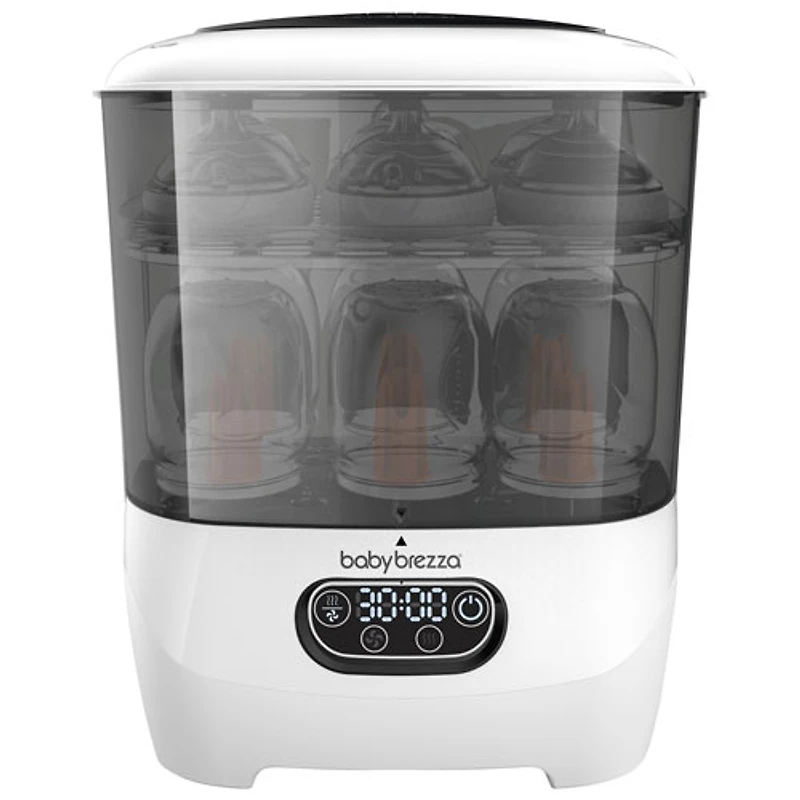 Stérilisateur de biberons et séchoir One-Step Advanced de Baby Brezza - Blanc