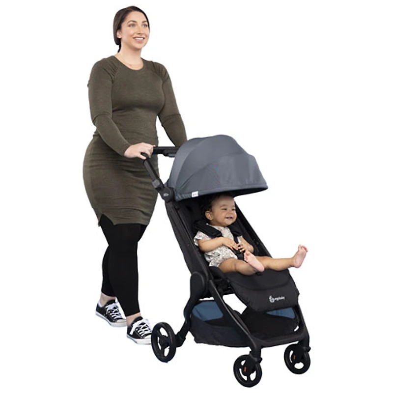 Poussette compacte Metro+ (Plus) d'Ergobaby - Gris ardoise