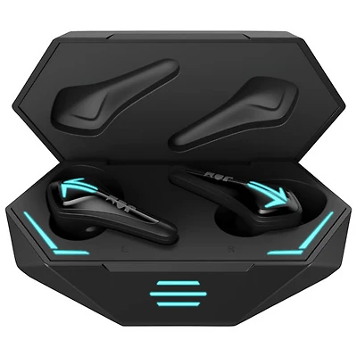 Écouteurs boutons de jeu 100 % sans fil Game On de Jam - Noir