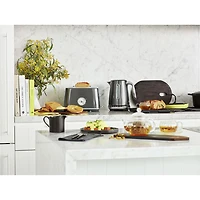 Breville Smart Kettle Luxe Programmable Electric Kettle - 1.7L - Black Stainless Steel