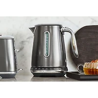 Breville Smart Kettle Luxe Programmable Electric Kettle - 1.7L - Black Stainless Steel