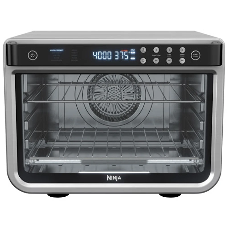 Four grille-pain à friture à air chaud Foodi XL Pro de Ninja (DT201C) - 0,25 pi³/7,2 l - Acier inoxydable