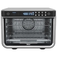 Four grille-pain à friture à air chaud Foodi XL Pro de Ninja (DT201C) - 0,25 pi³/7,2 l - Acier inoxydable
