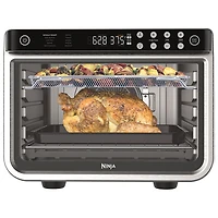 Four grille-pain à friture à air chaud Foodi XL Pro de Ninja (DT201C) - 0,25 pi³/7,2 l - Acier inoxydable