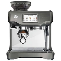 Machine à expresso automatique Barista Touch de Breville avec mousseur et moulin à café - Inox