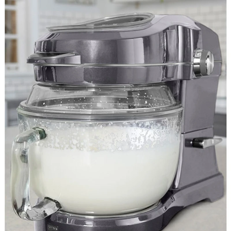 Batteur sur socle à tête inclinable Elite Ovation de Kenmore - 5 pintes - 500 W - Gris