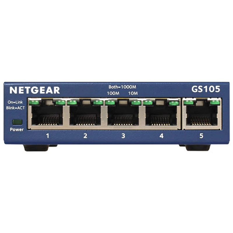 NETGEAR 5-port Gigabit Network Switch (GS105NA)