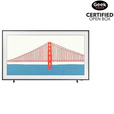 Téléviseur intelligent Tizen HDR QLED UHD 4K 65 po Le Cadre de Samsung (QN65LS03AAFXZC) - 2021 - Boîte ouverte