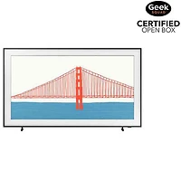 Téléviseur intelligent Tizen HDR QLED UHD 4K 65 po Le Cadre de Samsung (QN65LS03AAFXZC) - 2021 - Boîte ouverte