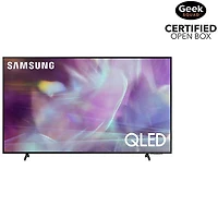Téléviseur intelligent Tizen HDR QLED UHD 4K de 65 po de Samsung (QN65Q60AAFXZC) - 2021 - Gris titane - Boîte ouverte