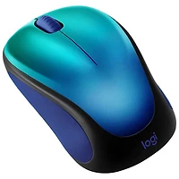 Logitech Design Collection Wireless Optical Mouse - Blue Aurora