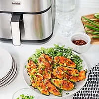 Bella Pro Touchscreen Air Fryer - 5.7L (6QT) - Stainless Steel - Only at Best Buy