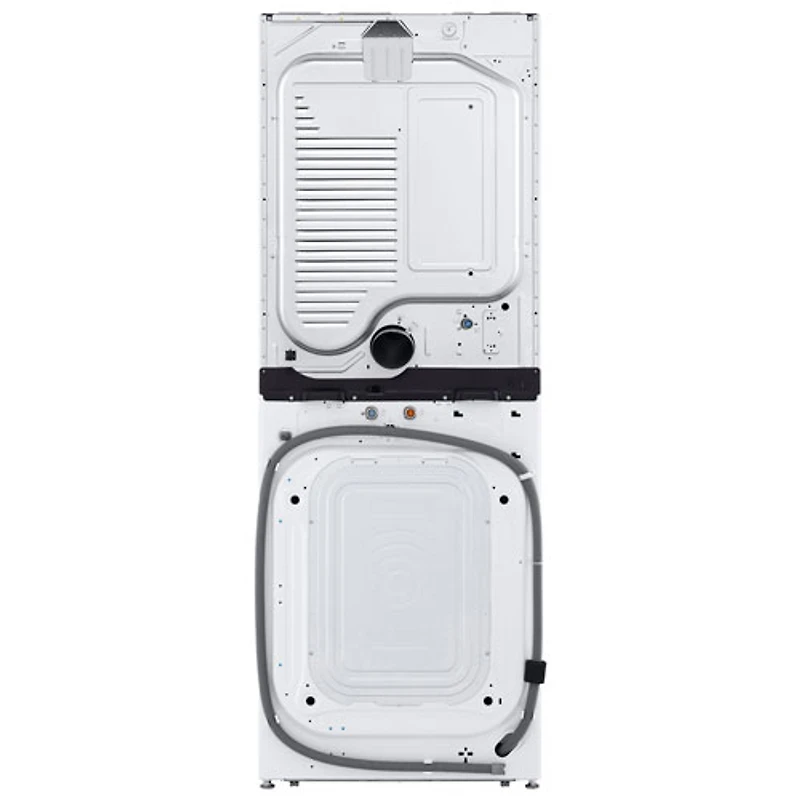 LG WashTower 5.2 Cu. Ft. Electric Washer & 7.4 Cu. Ft. Dryer Laundry Centre (WKE100HWA) - White