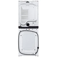 LG WashTower 5.2 Cu. Ft. Electric Washer & 7.4 Cu. Ft. Dryer Laundry Centre (WKE100HWA) - White