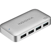 Insignia 4-Port USB 3.0 Hub with Power Supply (NS-PH3A4AP-C) - Only at Best Buy