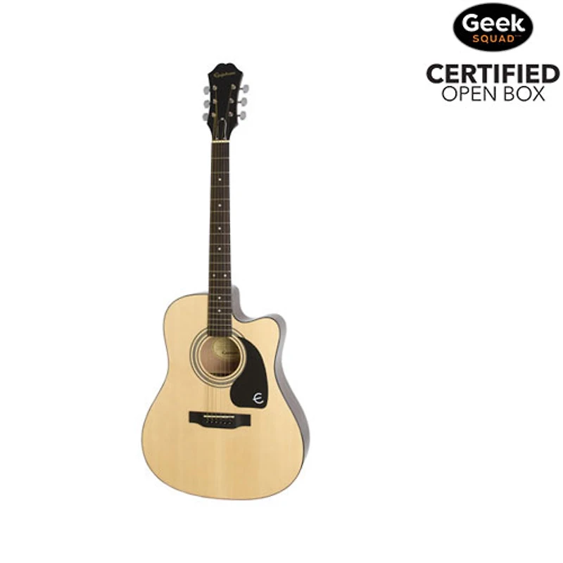 Boîte ouverte - Guitare acoustique/électrique FT-100CE d'Epiphone (EEFTNACH1) - Naturel