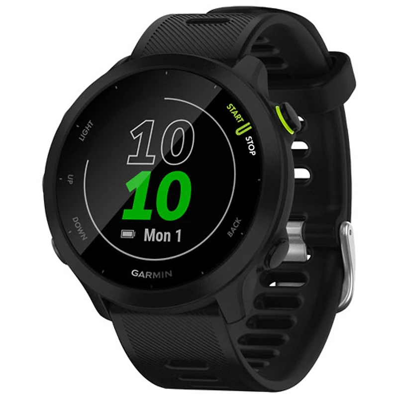 Garmin Forerunner 55 Bluetooth Running Smartwatch - Black