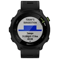 Garmin Forerunner 55 Bluetooth Running Smartwatch - Black