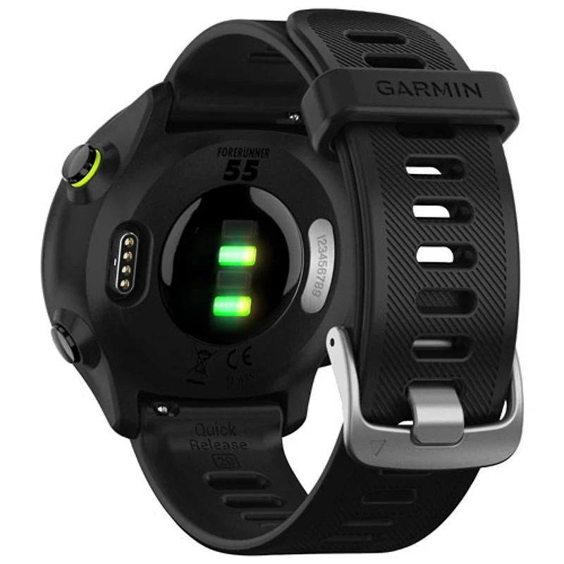 Garmin Forerunner 55 Bluetooth Running Smartwatch - Black