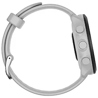 Montre intelligente Bluetooth Forerunner 55 de Garmin pour la course - Blanc