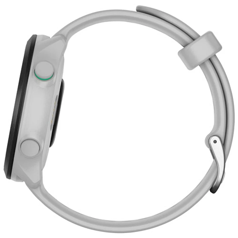 Montre intelligente Bluetooth Forerunner 55 de Garmin pour la course - Blanc