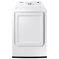 Sécheuse électrique de 7,2 pi³ de Samsung (DVE45T3200W) - Blanc - Boîte ouverte - Endommagé