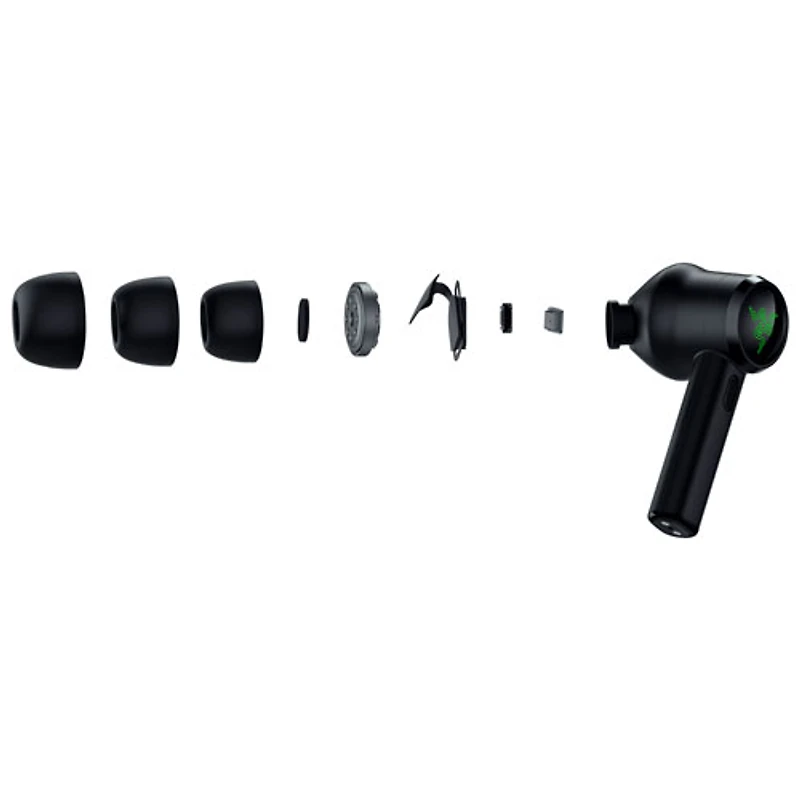 Razer Hammerhead In-Ear Noise Cancelling True Wireless Earbuds - Black/Green