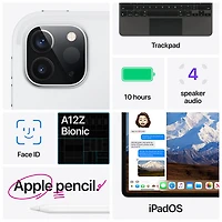 iPad Pro 11 po 1 To d'Apple avec Wi-Fi et 4G LTE (2e génération) avec TELUS -Gris cosmique -Financement mensuel