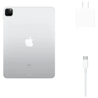 iPad Pro 11 po 128 Go d'Apple avec Wi-Fi et 4G LTE (2e génération) avec TELUS -Argenté -Financement mensuel
