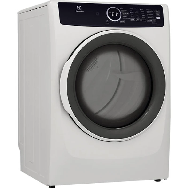 Electrolux 8.0 Cu. Ft. Gas Steam Dryer (ELFG7437AW) - White