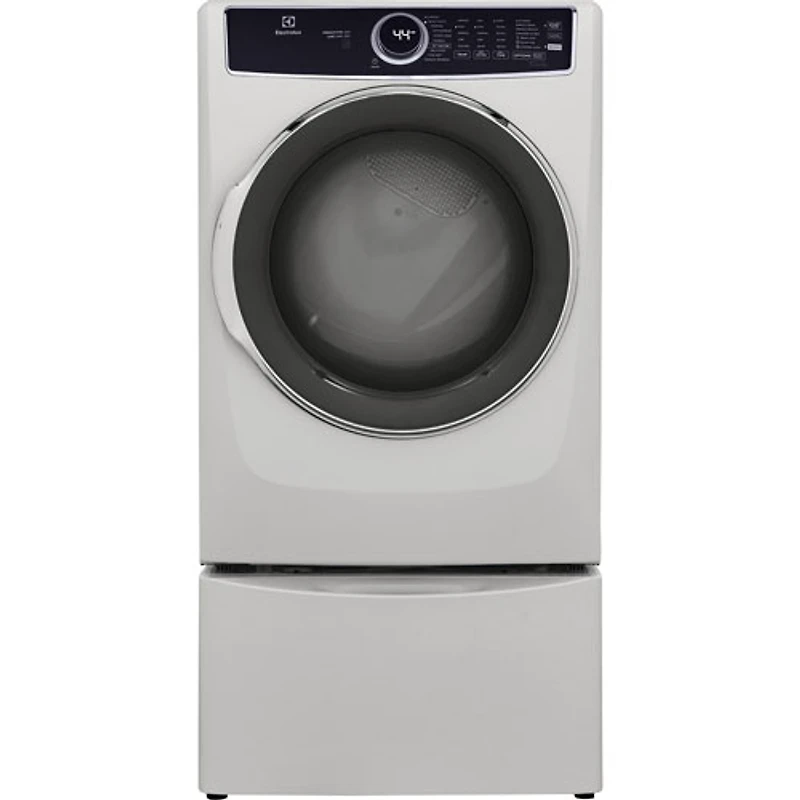 Electrolux 8.0 Cu. Ft. Gas Steam Dryer (ELFG7537AW) - White