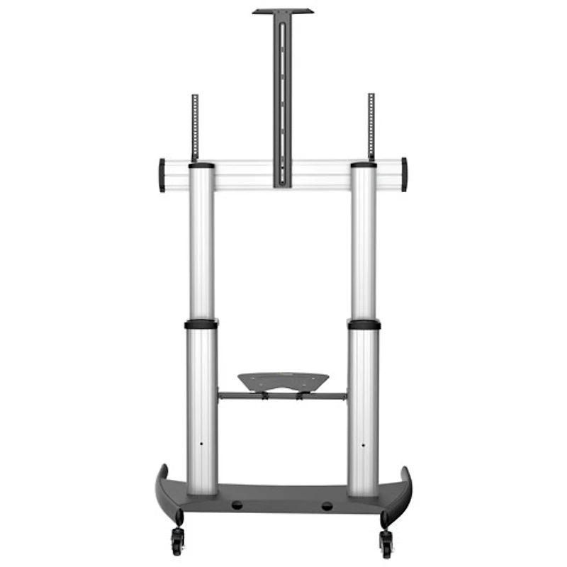 StarTech 60" - 100" Full Motion TV Stand - Black/Silver