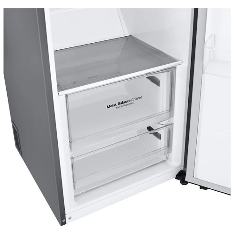 Réfrigérateur colonne profondeur comptoir 13,6 pi³ 24 po de LG (LRONC1404V) - Acier argenté platine