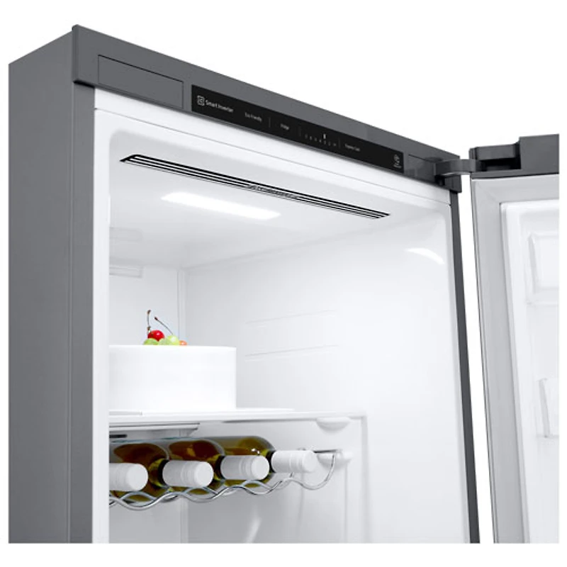 Réfrigérateur colonne profondeur comptoir 13,6 pi³ 24 po de LG (LRONC1404V) - Acier argenté platine