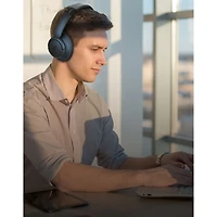 Casque d'écoute Bluetooth à suppression du bruit Life Tune Pro de Soundcore par Anker - Bleu