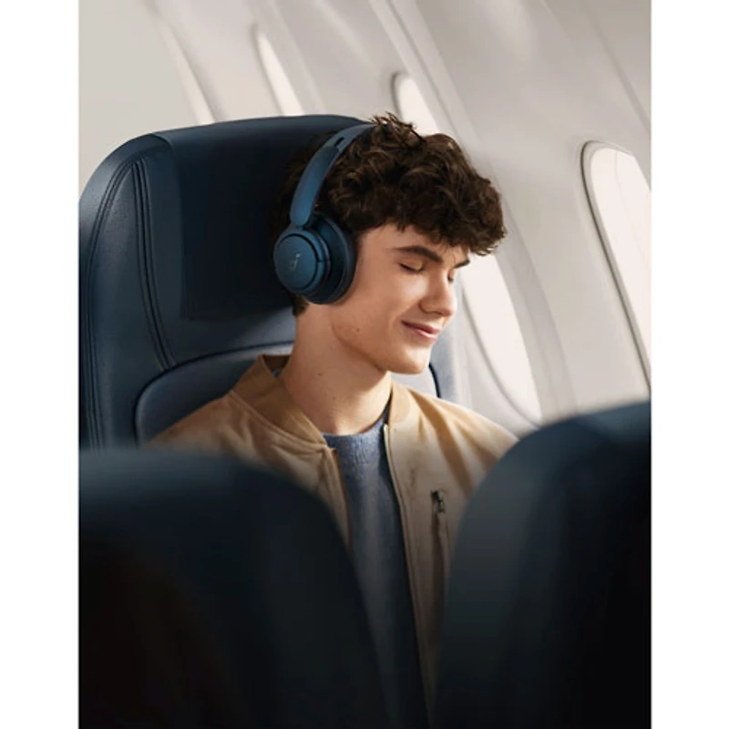 Casque d'écoute Bluetooth à suppression du bruit Life Tune Pro de Soundcore par Anker - Bleu