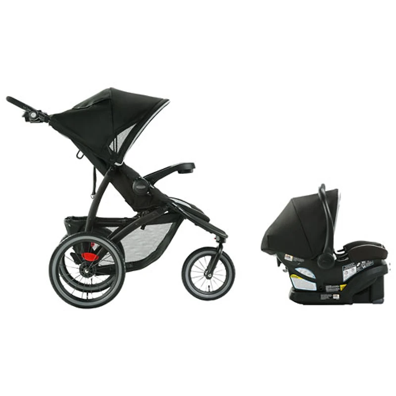 Poussette FastAction Jogger LX Graco avec siège d'auto de bébé SnugRide SnugLock 35 Lite - Mansfield
