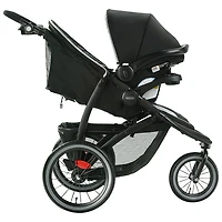 Poussette FastAction Jogger LX Graco avec siège d'auto de bébé SnugRide SnugLock 35 Lite - Mansfield