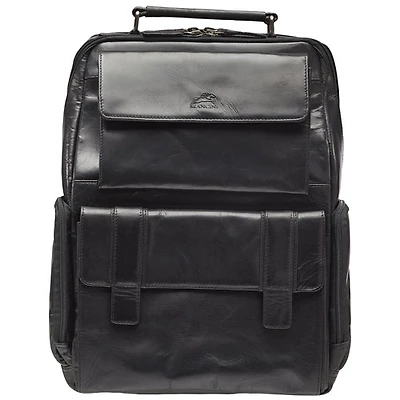 Sac à dos de voyage Buffalo pour portable de 15,6 po de Mancini - Noir