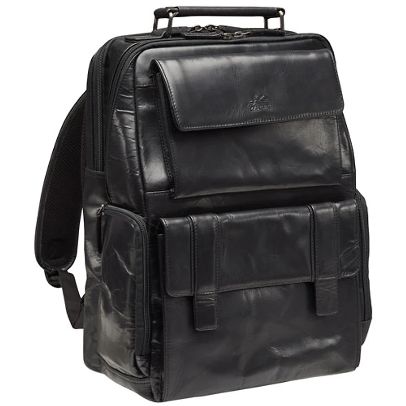 Sac à dos de voyage Buffalo pour portable de 15,6 po de Mancini - Noir