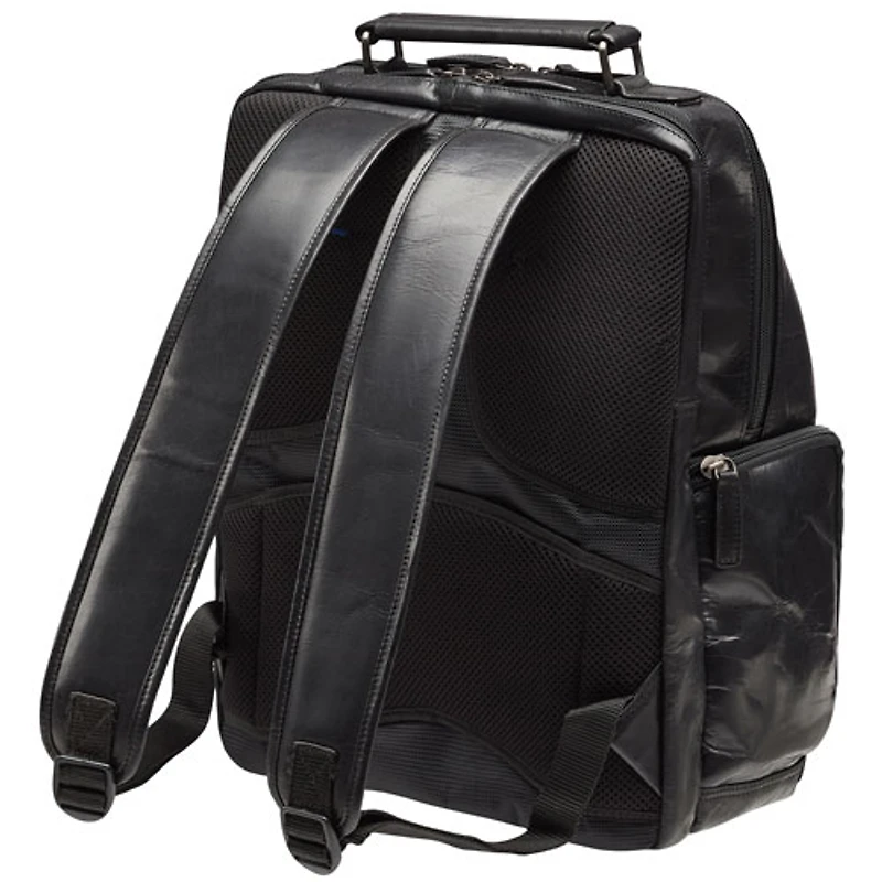 Sac à dos de voyage Buffalo pour portable de 15,6 po de Mancini - Noir