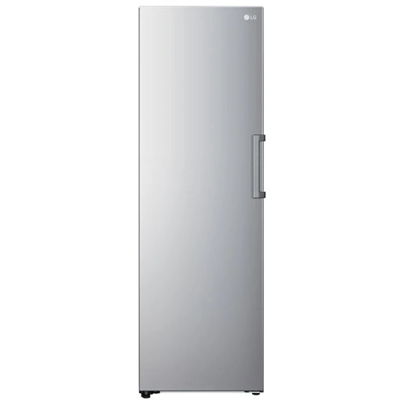 LG 24" 11.4 Cu. Ft. Frost-Free Counter-Depth Column Freezer (LROFC1104V) - Platinum Silver Steel